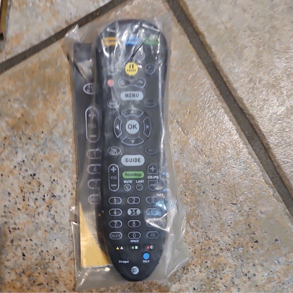 AT&T Remote‎ Control 5601BCO-XXX-R Black Universal TV Controller Replacement